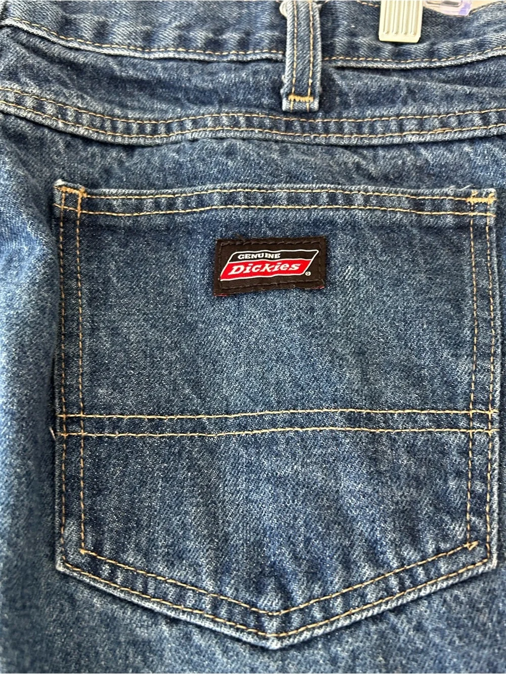 Dickies Men’s Denim Carpenter Utility Jorts  Sz 32‎
